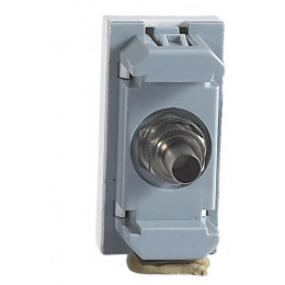 Розетка TV, 1мод., бел. (22.5х45мм), серия (тип) DEC DECF15W