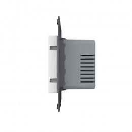 Терморегулятор пола Livolo 16А, сенсорное управление, датчик воздуха, твердотельное реле, Белый (механизм) VL-FCQ1-2WPS73