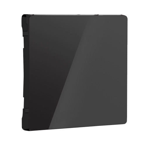 Купить Клавиша для выключателя перекрестного (черный акрил) Werkel W1119048 в rum24.ru