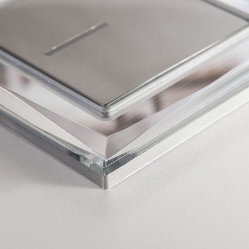 Купить Рамка из стекла на 1 пост Diamant зеркальный в rum24.ru фото: 4