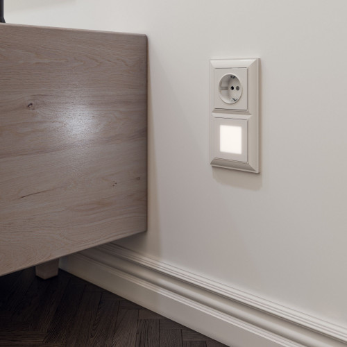 Купить Рамка из пластика на 2 поста Fiore белый в rum24.ru фото: 2