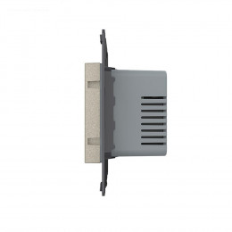 Терморегулятор пола Livolo 16А, сенсорное управление, датчик воздуха, цвет шампань (механизм)