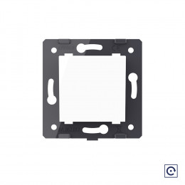 Одноклавишная механическая кнопка (звонок) Livolo, цвет белый (механизм), VL-C7-K1H-11