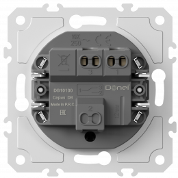Механизм выключателя Donel В1 (простого), 10A 250В~, серия DB DB10100
