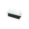 Купить Розетка горизонтальная выдвижная 2 Euro 16A, USB type A+C с блоком 18W RocketSocket, проводка, цвет золотой в rum24.ru фото: 10