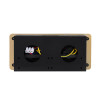Купить Розетка горизонтальная выдвижная 2 Euro 16A, USB type A+C с блоком 18W RocketSocket, проводка, цвет золотой в rum24.ru фото: 6