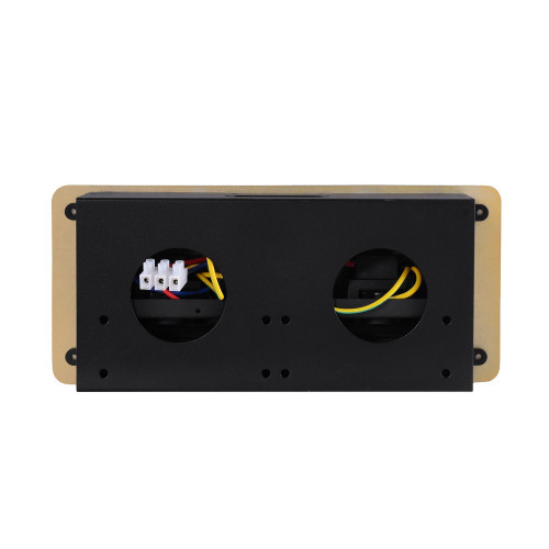Купить Розетка горизонтальная выдвижная 2 Euro 16A, USB type A+C с блоком 18W RocketSocket, проводка, цвет золотой в rum24.ru фото: 6