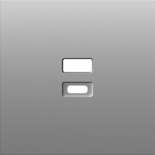 Купить Накладка для розеток USB, серый графит, серия S08 DS28659 в rum24.ru
