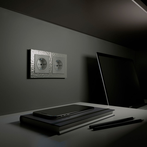 Купить Рамка из поликарбоната на 2 поста Hammer серебряный в rum24.ru фото: 5