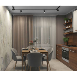 Шинопровод Denkirs TR1001-BK/1