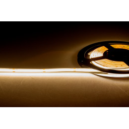 Светодиодная лента COB, 14W/m, 3000K, 1598 Lm/m, DC24V, CRI>95, IP20, уп. 5 м Donel DN18339WWRA95