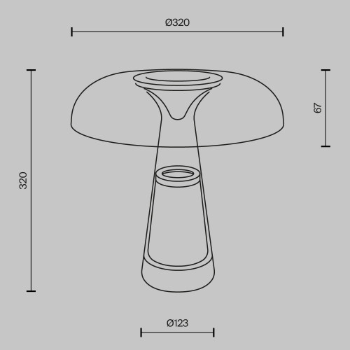 Купить Настольный светильник Artefact в rum24.ru фото: 6