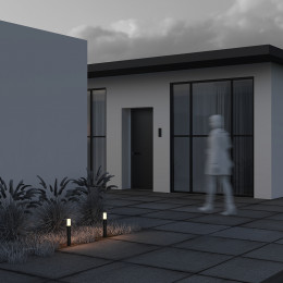 Ландшафтный светильник Talpa 3000 3W IP65 Черный Maytoni O416FL-L3B3K1