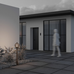 Ландшафтный светильник Via  60W IP44 Золото Антик Maytoni O023FL-01G