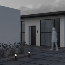 Ландшафтный светильник Piccadilly  23W IP44 Черный Maytoni O017FL-01B