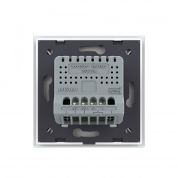 Розетка электрическая + USB type-C с блоком питания 18W Livolo 1 пост Белая VL-C7CTF16A.UC18W-2WP