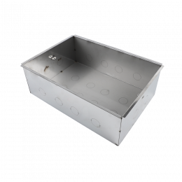 Монтажная коробка для установки DFB16S в стяжку, сталь DFB16SSB