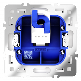 Розетка компьютерная встраиваемая VOLTUM S70 RJ45 кат.6, (кашемир) VLS060103
