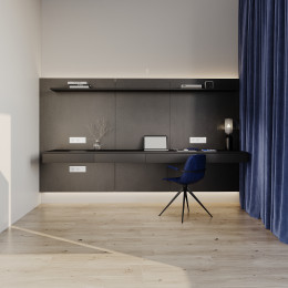 Розетка встраиваемая VOLTUM S70 с заземлением и защитными шторками, (белый глянцевый) VLS040201