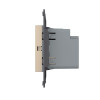 Купить Розетка USB type C+A с блоком питания 36W Livolo, цвет золотой (механизм) VL-FCUA18W.UC18W-2AP в rum24.ru фото: 3
