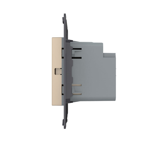 Купить Розетка USB type C+A с блоком питания 36W Livolo, цвет золотой (механизм) VL-FCUA18W.UC18W-2AP в rum24.ru фото: 3