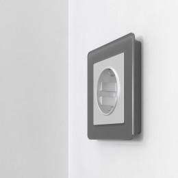 Рамка из акрила на 1 пост Acrylic графит