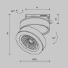 Купить Трековый светильник Magic Maytoni 12 Вт 3000 TR006-1-12W3K-B в rum24.ru фото: 8