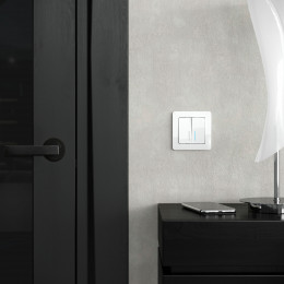 Рамка из акрила на 1 пост Acrylic белый