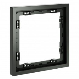 Рамка пластиковая VOLTUM S70 на 1 пост, (титан) VLS100106