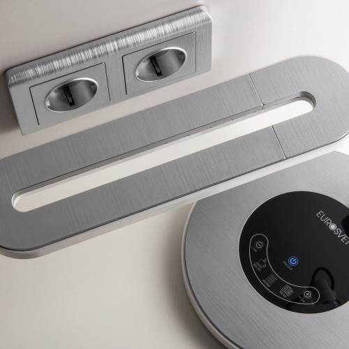 Купить Рамка из поликарбоната на 2 поста Stream серебряный в rum24.ru фото: 3