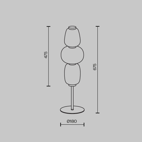 Купить Настольный светильник Pattern в rum24.ru фото: 4