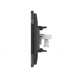 Телефонная розетка двойная LIVOLO черная VL-C792T-12