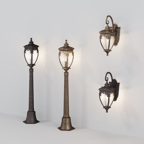 Купить Ландшафтный светильник  Fleur  60W IP44 Бронза Антик Maytoni O414FL-01BZ1 в rum24.ru фото: 3