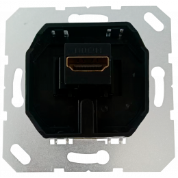 Механизм HDMI 2.0a, черный, разъем Type A 180° 4K Full HD @ 48 Hz 3D, HDR, серия STRS STRS20A