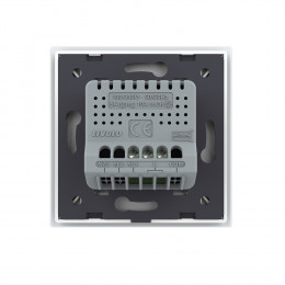 Одноклавишный сенсорный выключатель Livolo, 1 пост, Белый VL-C701-11