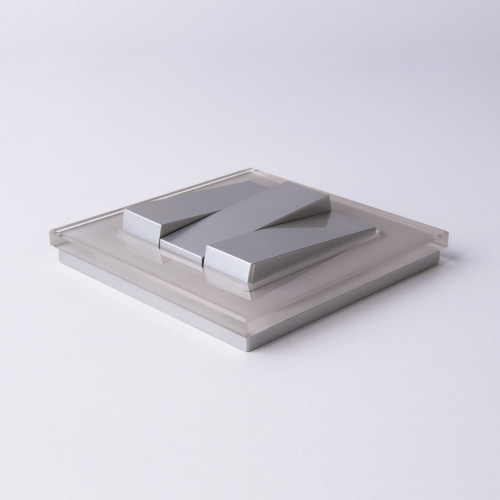 Купить Рамка из стекла на 1 пост Favorit дымчатый в rum24.ru фото: 3