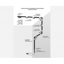 Соединитель для шинопровода ITALLINE IT012-5032 black
