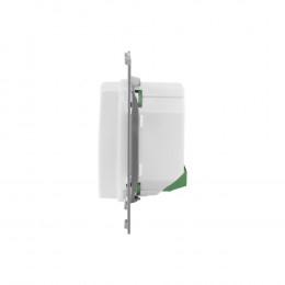 Терморегулятор Welrok LIS для рамки LIVOLO с сенсорным управлением, датчик пола 3 м, цвет белый (механизм)