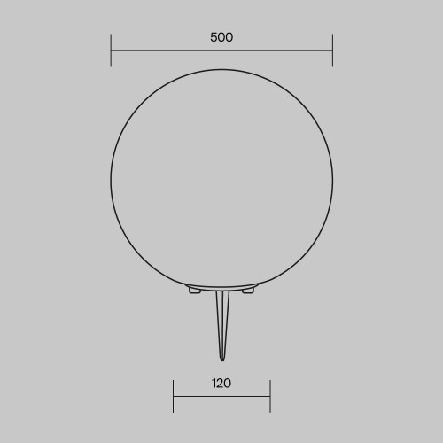 Купить Ландшафтный светильник Erda  30W IP54 Белый Maytoni O594FL-01W1 в rum24.ru фото: 6