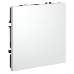 Заглушка VOLTUM S70 с суппортом, (белый матовый) VLS080102