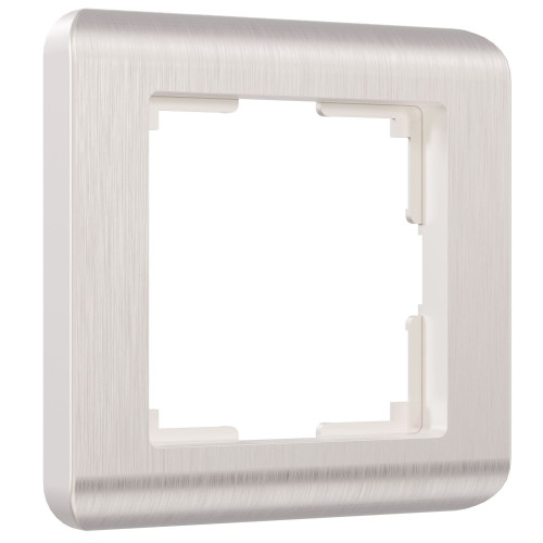 Купить Рамка из поликарбоната на 1 пост Stream перламутровый в rum24.ru