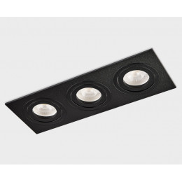 Встраиваемый светильник ITALLINE SAG303-4 black/black