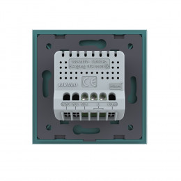 Сенсорный выключатель Livolo 1 клавиша 1 пост Зеленый VL-C701-18