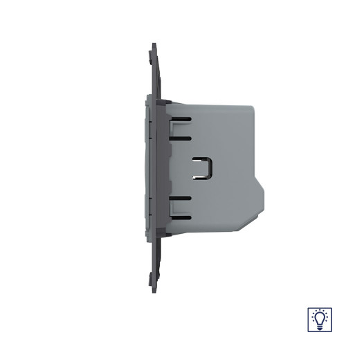 Купить Двухклавишный сенсорный диммер Livolo (механизм) VL-FC2D2-2G в rum24.ru фото: 3