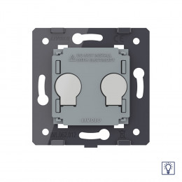 Двухклавишный сенсорный диммер Livolo (механизм) VL-FC2D2-2G