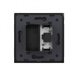 Розетка стерео аудио LIVOLO  TRS 6.3 jack черная VL-C791M1-12