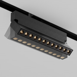 Трековый поворотный светильник Points Maytoni 12 Вт 2700-5000К черный TR224-1-12WCCT-M-B