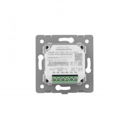 Терморегулятор Welrok ST для рамки LIVOLO с электронным управлением, датчик пола 3 м, цвет черный (механизм)