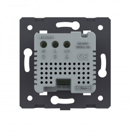 Терморегулятор пола Livolo 16А, сенсорное управление, датчик воздуха, твердотельное реле, цвет шампань (механизм)