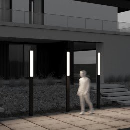 Садово-парковый светильник Blitz 3000 40W IP65 Графит Maytoni O470FL-L40GF3K